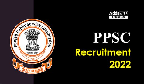 Ppsc Recruitment Out Apply Online For Vacancies