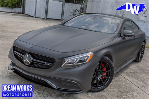 Matte Grey Mercedes S63 Amg Coupe — Dreamworks Motorsports