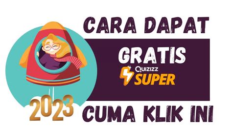 Cara Mendapatkan Akun Super Quizizz Youtube