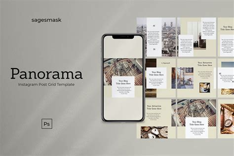 Best Instagram Layout Ideas Using Instagram Grid Templates