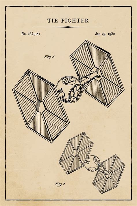 Star Wars Blueprints - 24x36 - Google Drive | Star wars prints, Star ...