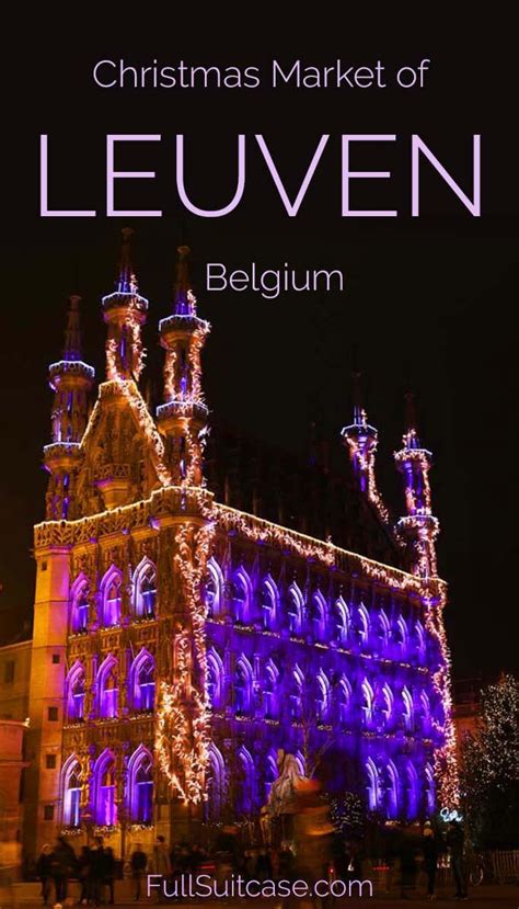 Leuven Christmas Market & Winter Wonderland +2022 Dates (Leuven, Belgium)