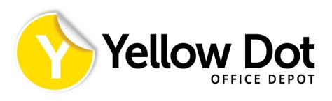 Yellow Dot Logo - LogoDix