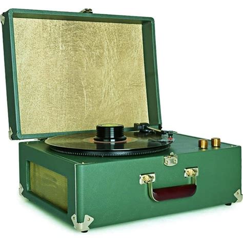 Phonographe Vinyle Tourne Disque Vintage Électrophonique Phonographe