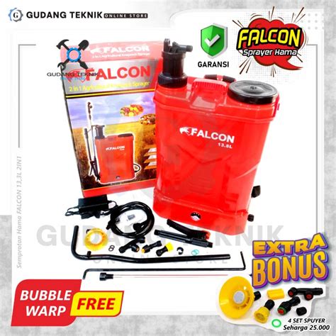 Jual Sprayer Hama Manual Elektrik 13 8L FALCON Alat Semprot Semprotan