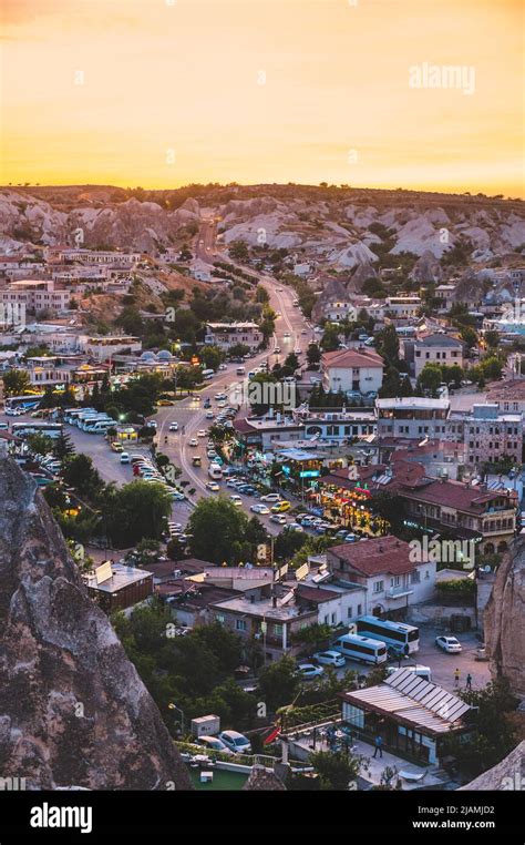 Colorful Cappadocia Sunset Over G Reme Stock Photo Alamy