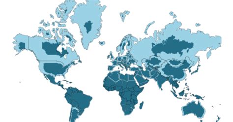 Map Projections Mercator Vs The True Size Of Each Country Brilliant Maps