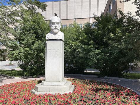 Ekaterinburg Russia July 05 2021 Monument To Tchaikovsky Pyotr