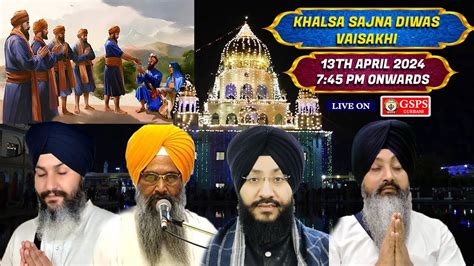 Gurdwara Nanak Piao Sahib Delhi LIVE Khalsa Sajna Diwas Vaisakhi