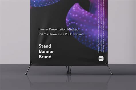 Psd Banner Stand Mockup | Psd Mock Up Templates | Pixeden