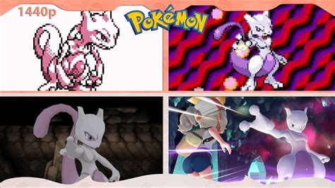 Evolution Of Mewtwo Battles In Pokemon Games ᴴᴰ 1996 2018 Youtube