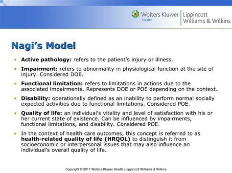 Ppt Chapter 15 Treatment Outcomes Across The Disablement Spectrum