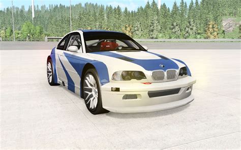 Beamng Bmw M Gtr E Nfs Mw Edition Beamng Drive Mods Club