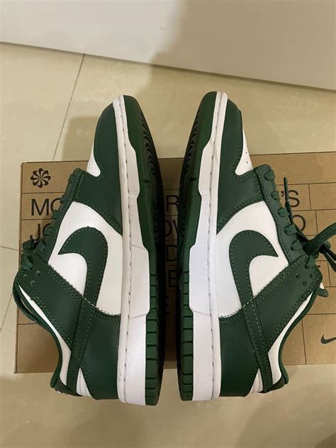 Nike Dunk Low Spartan Green Women S Fashion Footwear Sneakers On