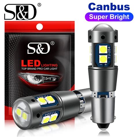 Pcs Canbus H W Bay S Ba S T W Bax S H W Led Bulb T W T W H W Interior