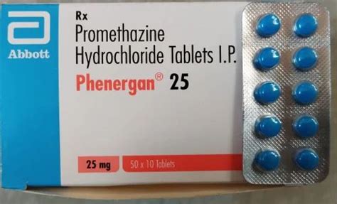 Promethazine Mg Tablets At Rs Stripe Phenergan Tablet In