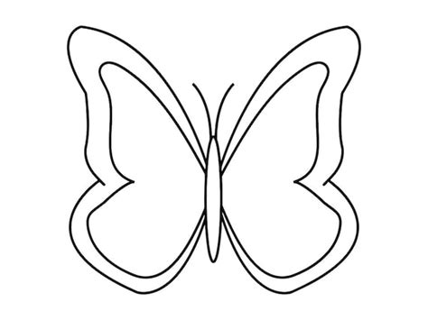 Butterfly Outline Svg Butterfly Svg Butterfly Clipart Etsy