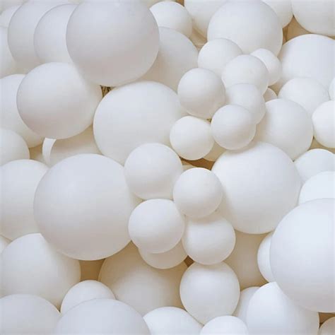 Matte Pure White Balloons Wedding Decoration Birthday Party Baby Shower