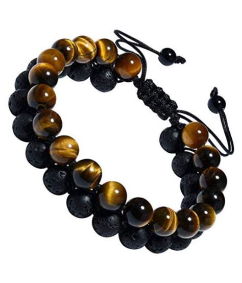 8mm Tiger Eye Beads Lava Rock Natural Agate Stone Bracelet Buy 8mm