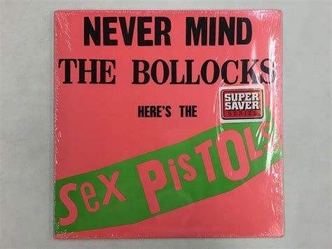 美品 Lp Sex Pistols Never Mind The Bollocks Heres The Sex Pistols シュリンクus盤 6281rg の落札情報詳細