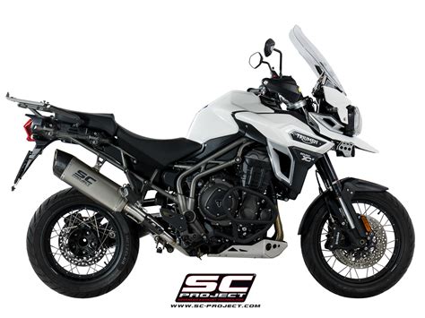 Sc Project Uitlaat Adventure Met E Keur Triumph Tiger Explorer