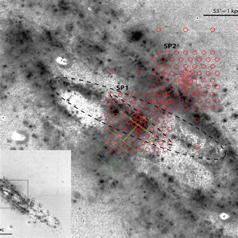 Mpg Eso M Wfi Continuum Subtracted H Image Of Ngc Square Root