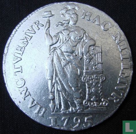 Batavische Republik 1 Gulden 1795 Holland KM 2 2 1795 Holland