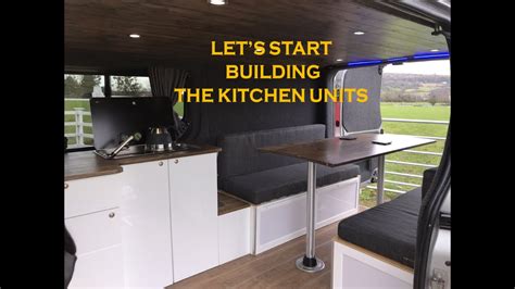 Vauxhall Vivaro Camper Van Build 3 Episode 9 Building The Kitchen