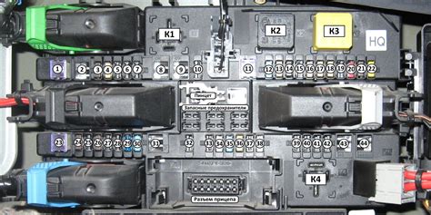 Fuse Box Diagram Vauxhall Opel Astra H Relay With Assignment And Location