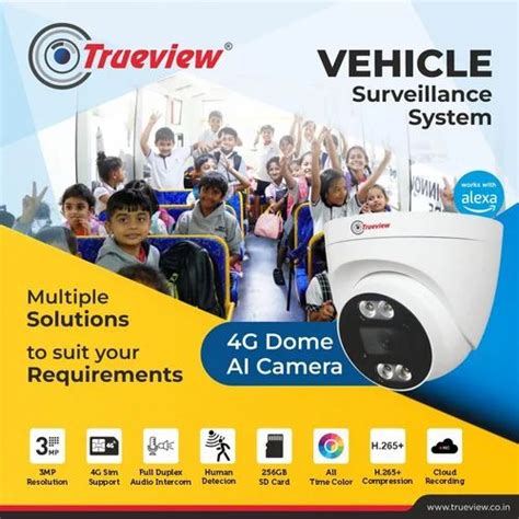 Trueview Smart 4g 3mp Dome Camera At Rs 2775 Piece Wireless CCTV