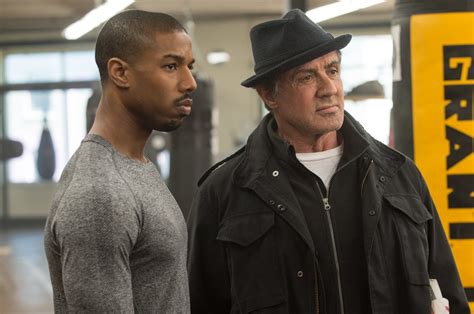 Rocky Balboa Adonis Johnson Sylvester Stallone Michael B Jordan