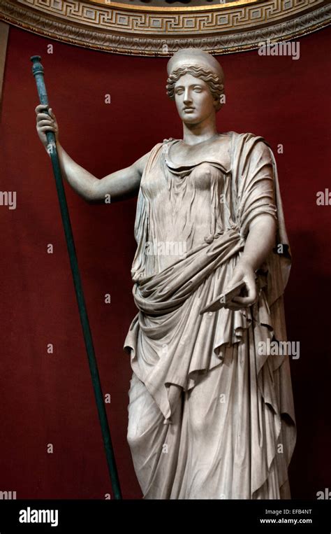 Ancient Roman statue of Hera, formerly in the Barberini Collection ...