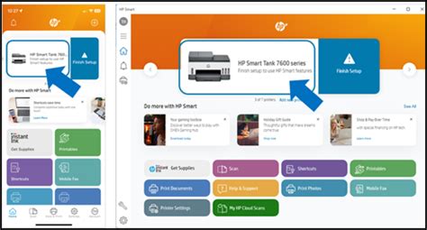 hp software  setting   printer error displays  printer