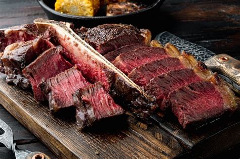 Cocina Americana Rodajas Y Asado T Bone O Porterhouse Carne De Res