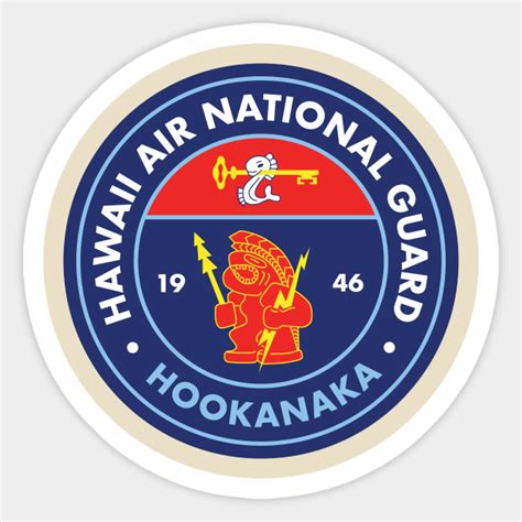 Hawaii Air National Guard - Hawaii Air National Guard - Sticker | TeePublic