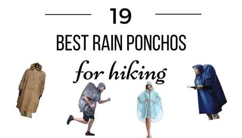 19 Best Rain Ponchos For Hiking And Backpacking In 2022