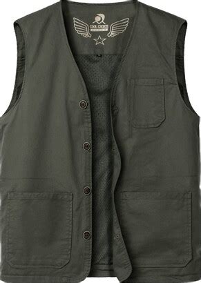 Yukirtiq Outdoor Waistcoat For Men Multi Pocket Fishing Vest