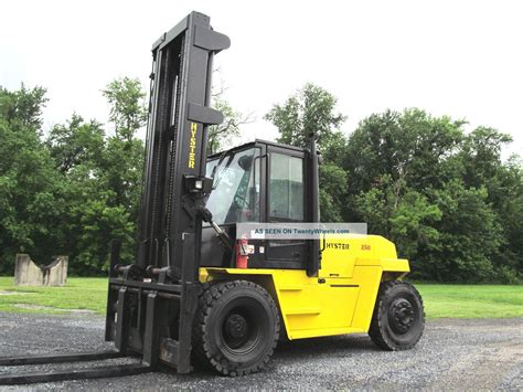 Hyster 25 000 Lb Forklift H250xl Perkins Diesel Sideshift