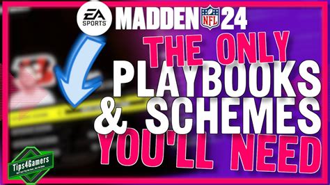 The Best Playbooks And Schemes For Offense Defense In Madden 24