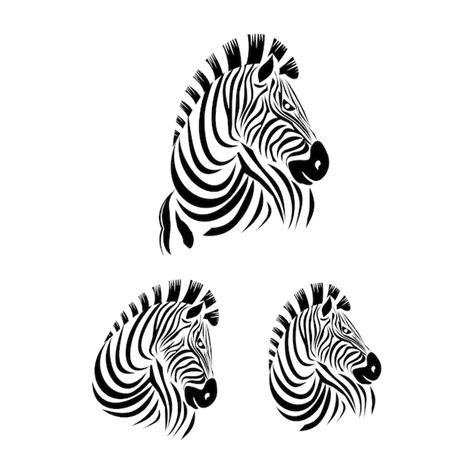 Premium Vector Zebra Vector Illustrations Vector Abstract Zebra Logo