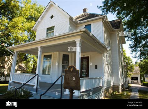 Illinois Dixon Ronald Reagan Boyhood Home Site Informational Sign