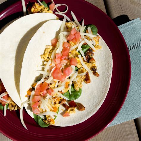 Chorizo Scrambled Egg Breakfast Taco Recipe