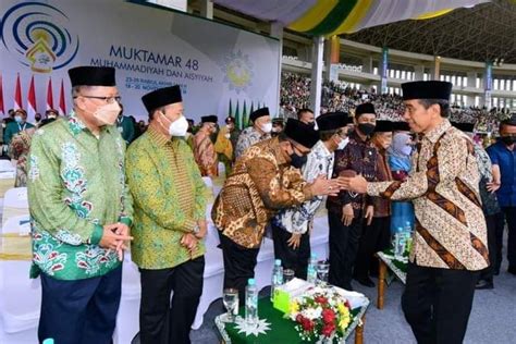 Presiden Buka Muktamar Ke Muhammadiyah Dan Aisyiah Di Surakarta