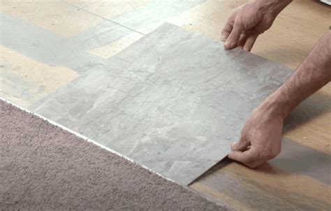 How To Install Vinyl Tiles On Concrete Flooring Floor Roma