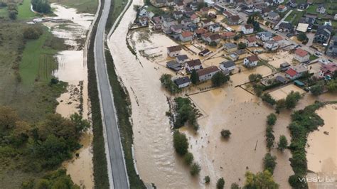 Dron Snimak Otkriva Razmjere Katastrofalnih Poplava U Kiseljaku