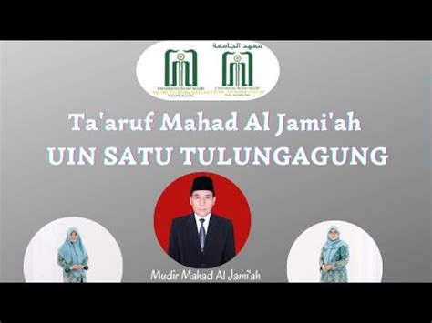 Ta Aruf Ma Had Al Jami Ah Uin Satu Tulungagung Youtube