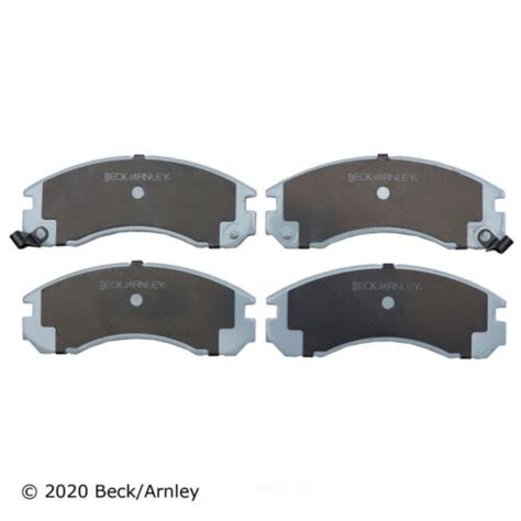 Frt Prem Brake Pads Beck Arnley 085 1446 Ebay