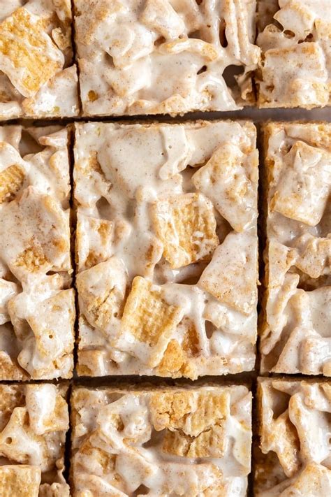 Cinnamon Toast Crunch Bars - an easy no-bake dessert