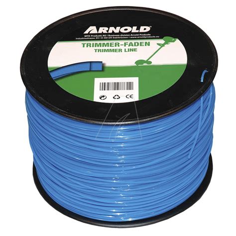 Arnold Fil de coupe bordure carré en nylon 3 0 mm 138 m