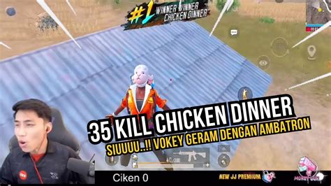 Siuuuu Kill Chicken Dinner Vokey Geram Sangat Dengan Robot